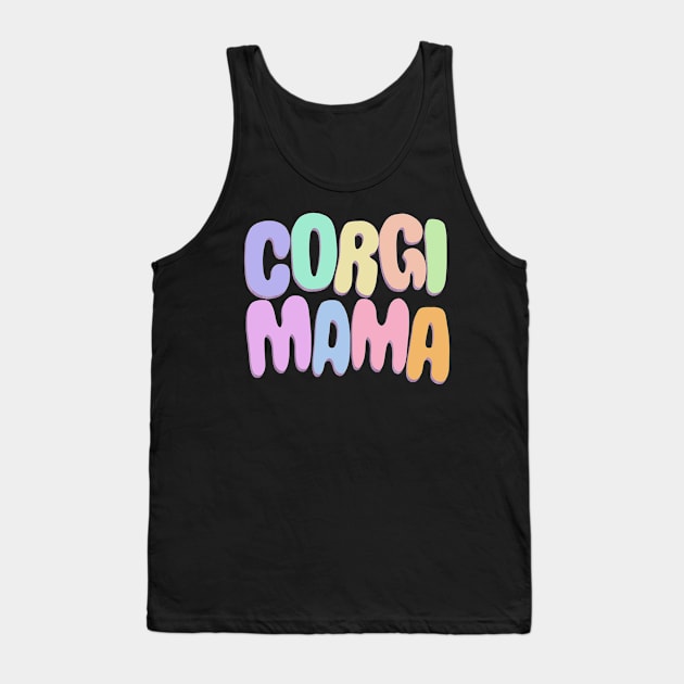 Corgi Mama Tank Top by IhateDumplings